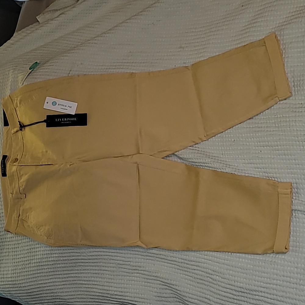 Liverpool jeans Co Ryder straight leg pants. NWT.